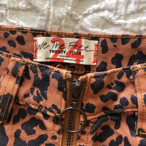 Cheetah Free People skirt - Picture 4 of 4